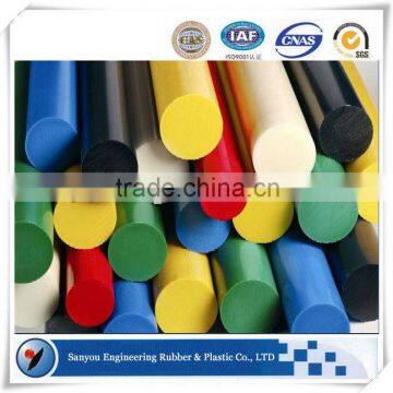 Low friction factor High quality polyethylene Colorful Uhmw Pe Plastic Rod