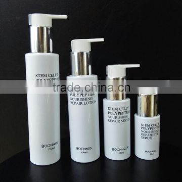 white cylinderical shampoo bottle design, custom shampoo bottle, shampoo bottle size