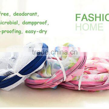 OEM Double-layer Fold-able Hanging Drying Net Folding Laundry Dry Mesh Basket photo-6