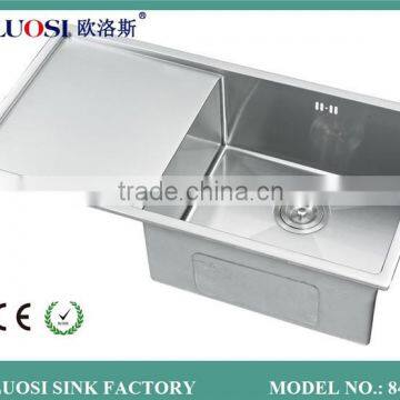 newest welding above counter kitchen sink 8444