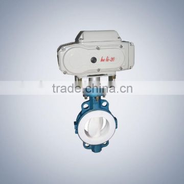 soft seal electric butterfly valve