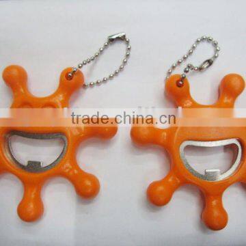 promotional fashion opener with key ring