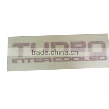 auto word sticker truck sticker auto sticker sticker for car Turbo 600P red front auto parts JMC Qingling light truck