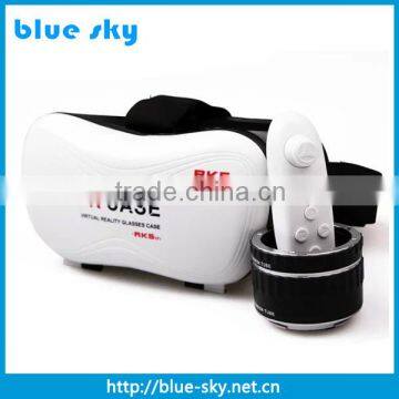 VR BOX Virtual Reality 3D Glasses for 3.5-6.0 Phone With Bluetooth Controller