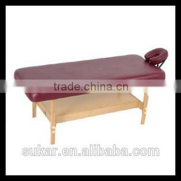 Adjustable Wooden Stationary Massage Table Cheapest Sale