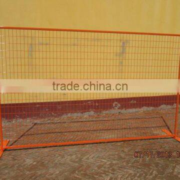 Realiable supplier colour powder coated temporary fence panels for sale