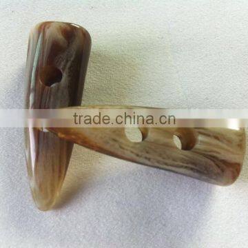 Coat Plastic Horn Toggle Button photo-2