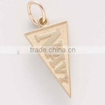 navy charms and pendants zinc alloy charms for bracelet