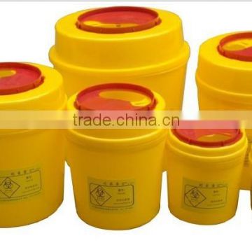 1L 2L 4L 6L plastic round medical disposable sharps container