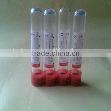 Vacuum Blood Collection Tube with non additive