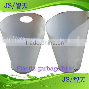 garbage bin plastic sheet, waste basket in plastic, Dongguan factory