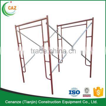 H-frame scaffolding system