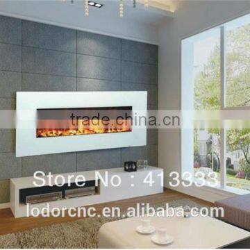 modern decorative electric fireplace wall