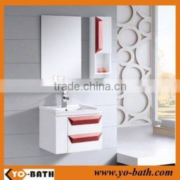 2015 modern style PVC bathroom vanity