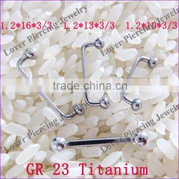 With UFO Ball Gr23 Titanium Custom Dermal Anchor Jewelry [DA-550A]