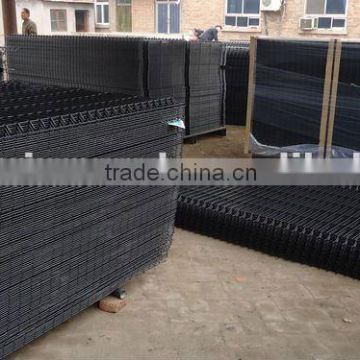 black vinyl coated welded wire mesh