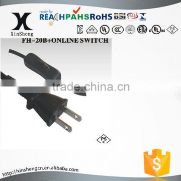 125V Japanese Plug with 303 switch