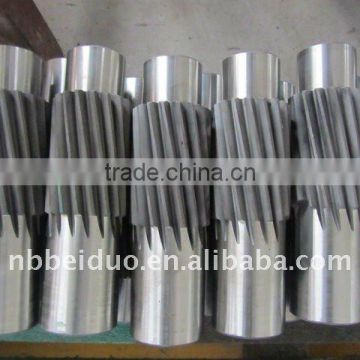 ODM welcome small stainless steel helical gear shaft