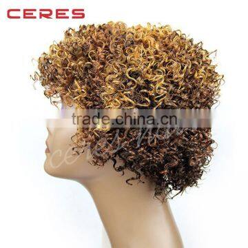 Hot Sales Top Quality Brazilian Afro Kinky Curly Human Hair Lace Front Wig on Sale photo-2