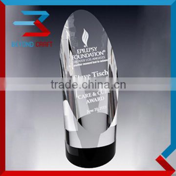 Employee Crystal Awards Prize Custom Trophy