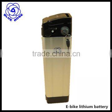 E-bike lithium battery 48V 13Ah bigger power Silver fish type battery