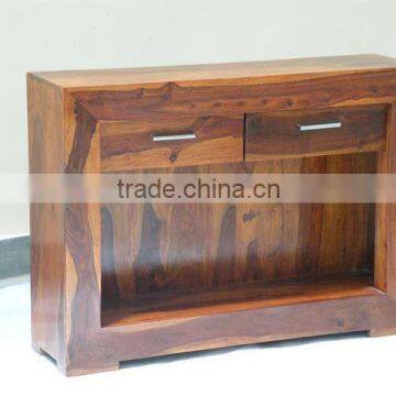 WOODEN CONSOLE TABLE