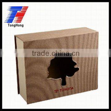 packaging paper box with window