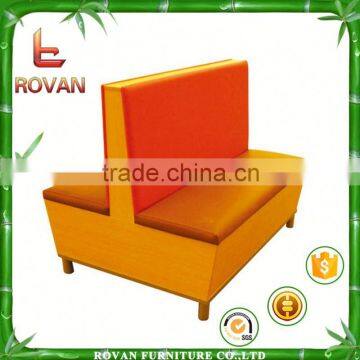 fast food seat leather restaurant booth