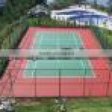 Silicon pu Sports Court (tennis Court)