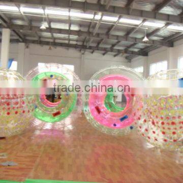 14 Years Guangzhou PVC or TPU Inflatable Water Roller Ball Water Play Equipment photo-2