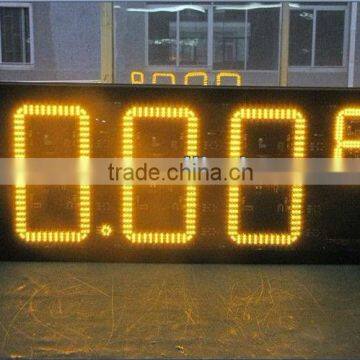 Competitive Price LED Gas/Oil/Petro/Fuel 2 digit led display, Led Oil Price Display For Gas oil Station signs