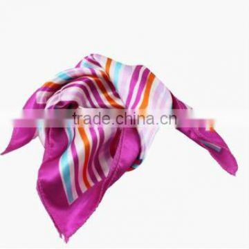 Colorful Stripes Pattern Neckercheif Scarf