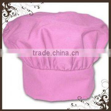 polyester pink chef hat