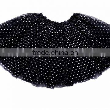 wholesale ballet tutu cheap black and white polka dot tutu