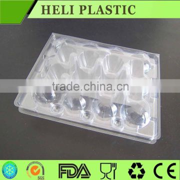 plastic material egg packaging tray egg plastic tray