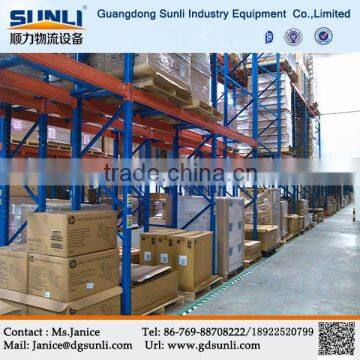 New Products 2016 High Density Warehouse Storage Double Deep Pallet Long Span Shelving