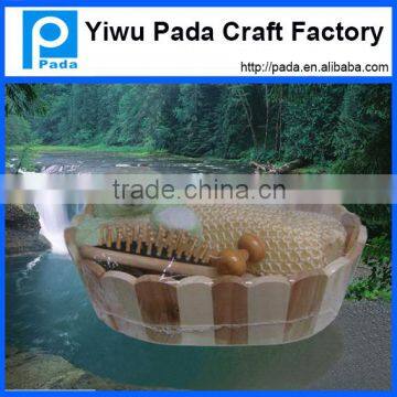 Manufacture bamboo Bath Set