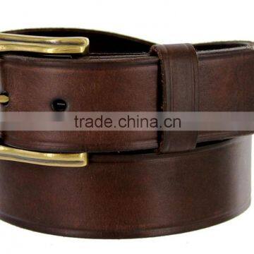 Men's Cowhide Leather Work Uniform Belt Factory photo-2