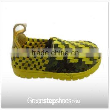 Handmake Elastic Woven Sport Shoes Children