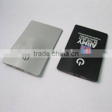 best price Promotional for business PVC custom led flat card light