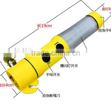 Multifunction car Escape hammer/Good design LED Car emergency hammer/