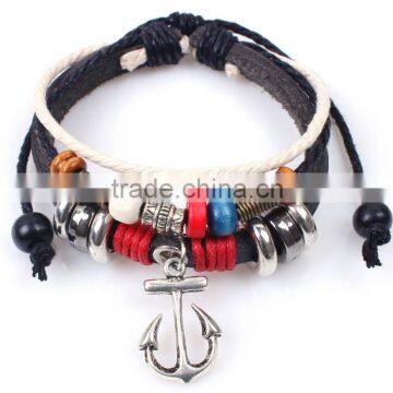 Fashion leather wrap bracelet KSQN-27