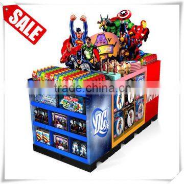 New style cool toy car cardboard display stand