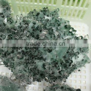Decorative Natural Green Phantom Quartz Crystal Clusters photo-2