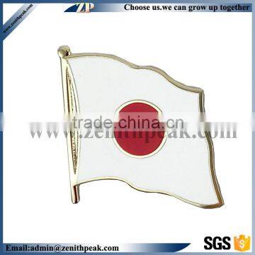 Latest innovative products Japan flag lapel pin new items in china market