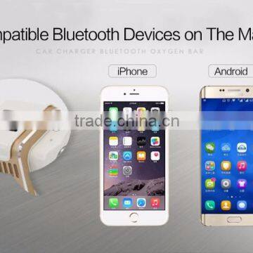 China Mainland Phone Car Charger/mini Car Charging Ear-in Headset With Dual USB