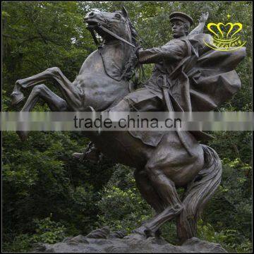 Supply European Style Rome Warrior Bronze Sculpture Sculpture