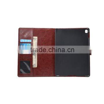 Shenzhen Leather Products Manufacture Business Style Tablet Leather Case, Wallet Stand Leather Phone Case for Ipad Pro 9.7 photo-3
