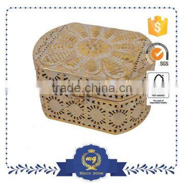 Small Gift Packing Decorative Boxes With Hinged Lid