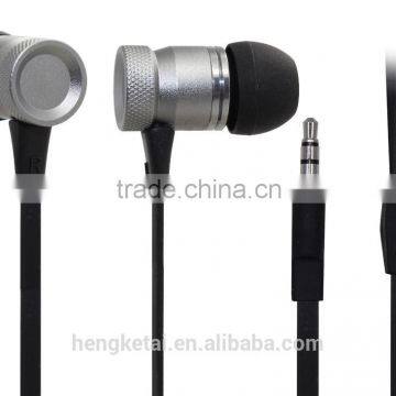 Hot Best-selling metal earphones at discount price for promotion